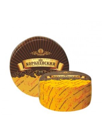 Сыр Королевский с ароматом топленого молока 40% Беловежск